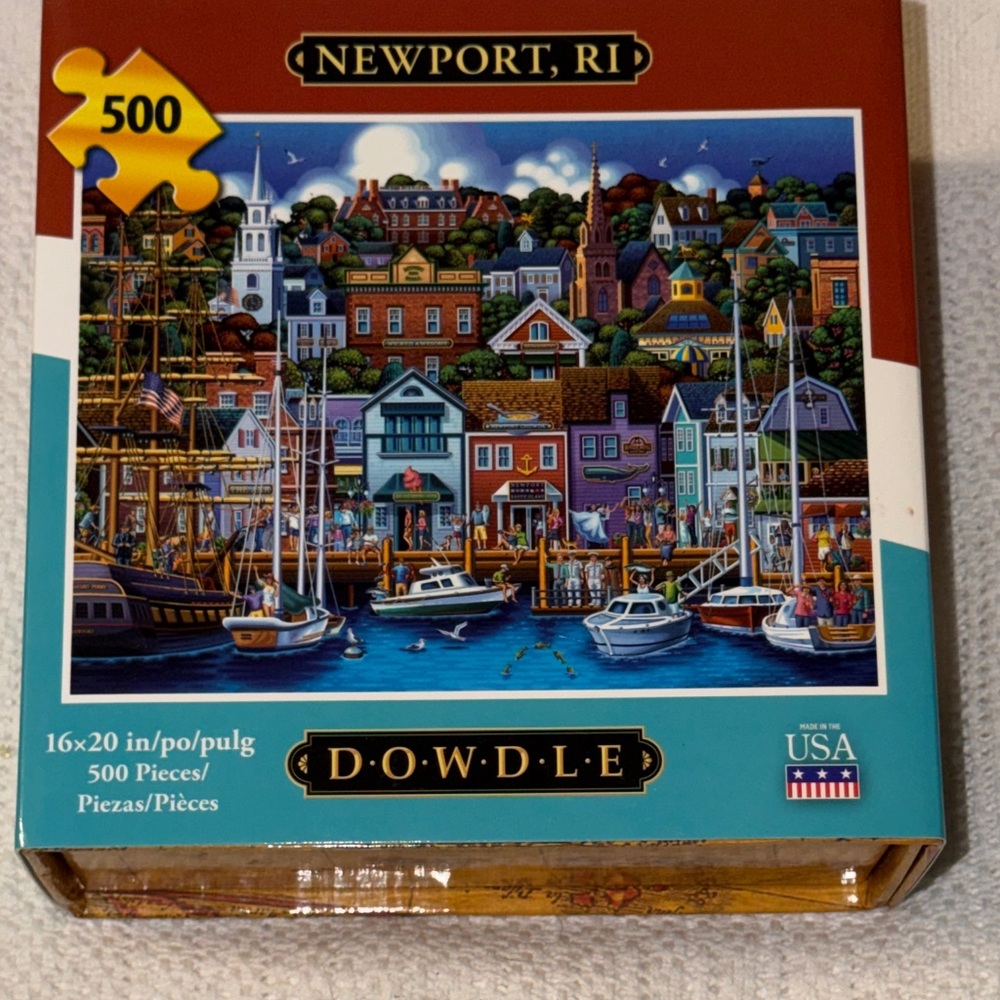Dowdle Newport, RI 500-Piece Puzzle - Multicolor
